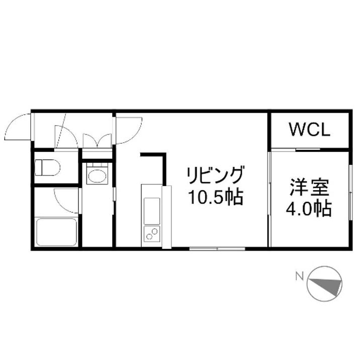 HOPE北円山の間取り