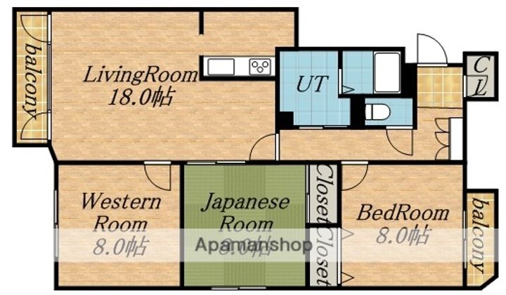 ルーヴル21の間取り