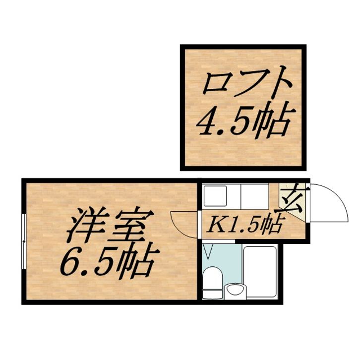 グランドピア12307の間取り