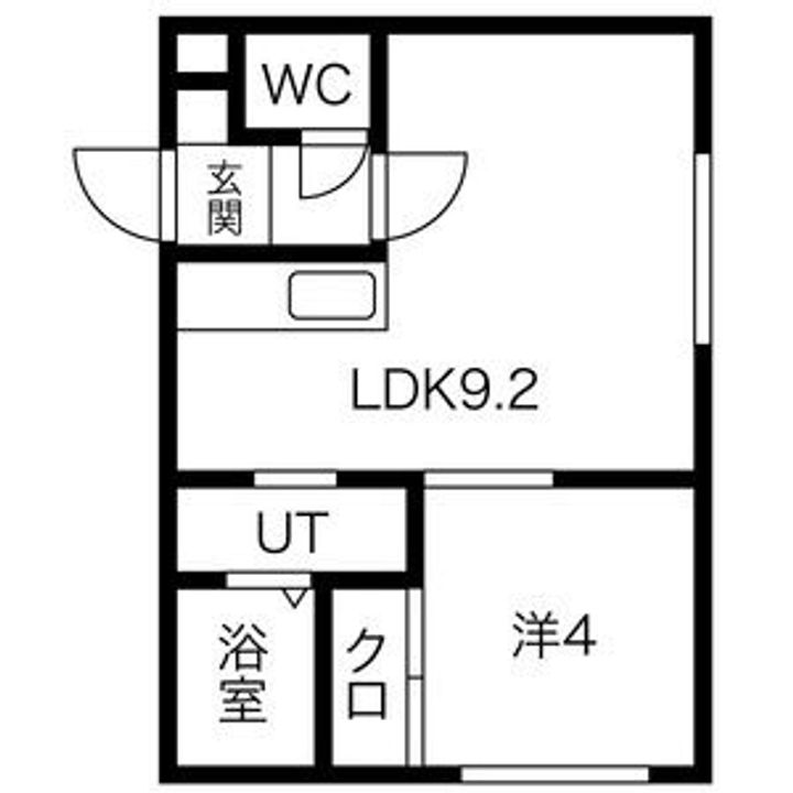 ソレイユ522の間取り