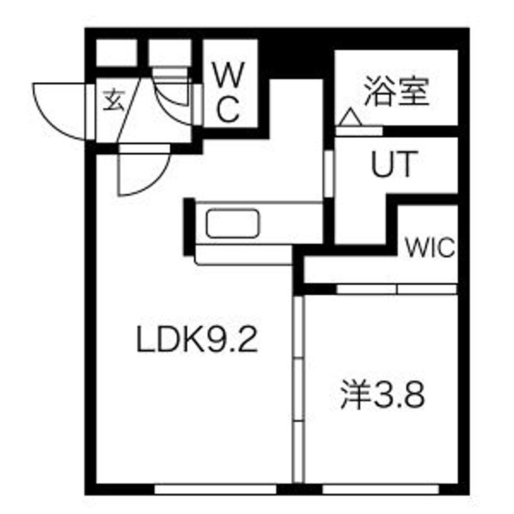 テラン厚別の間取り