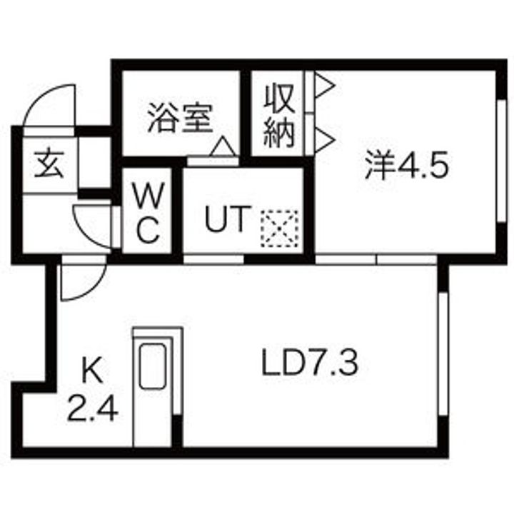 アルバ元町の間取り
