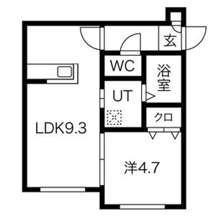 サンステージ澄川3ー1の間取り