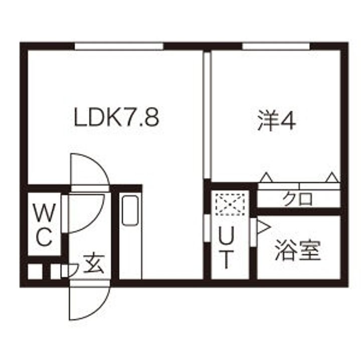 クレアメゾン環状通東の間取り