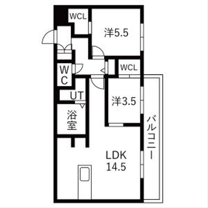 仮)北23西8MSの間取り