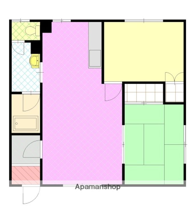 幸和マンションの間取り
