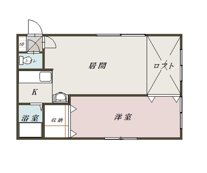 アパルテN6・21201の間取り