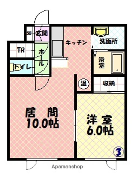 カルムの間取り