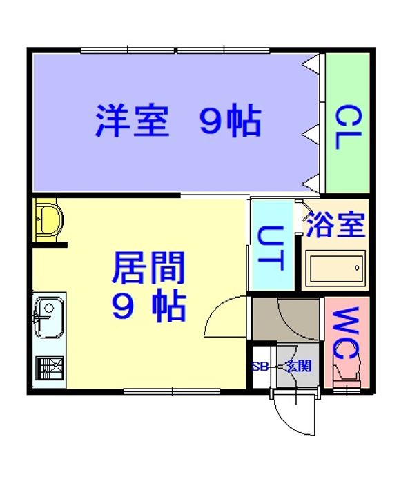 タウンズ211の間取り