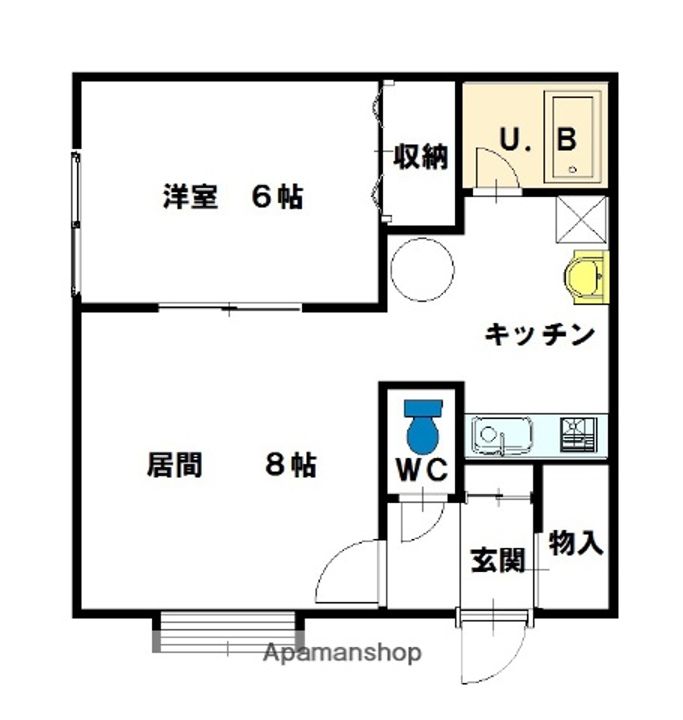 ジュリAの間取り