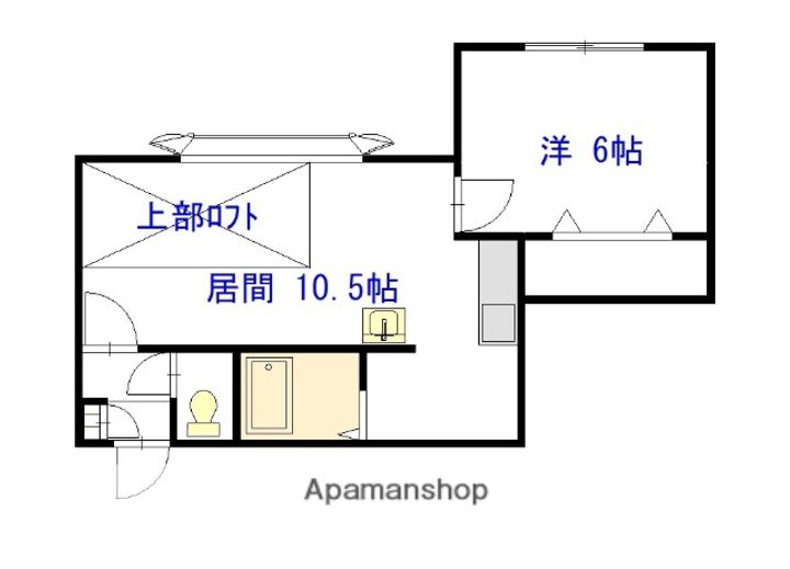 パークアベニュー新富の間取り