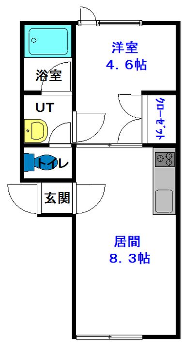 プレステージ102の間取り