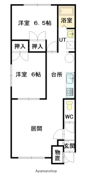 ビエナBの間取り