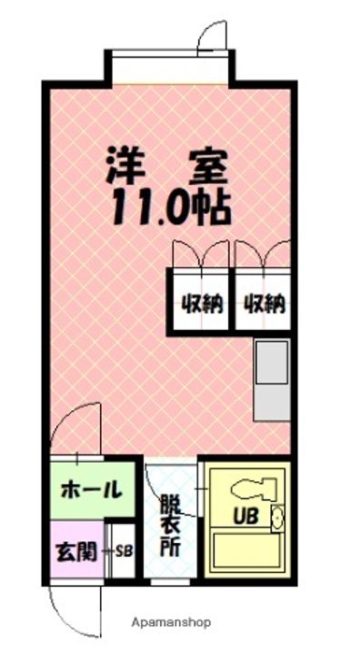 アルファ1の間取り
