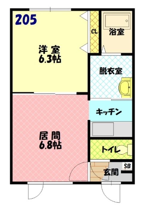 フルハウスの間取り