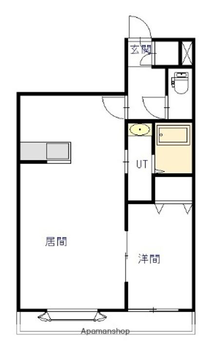 REVE2(旧 山忠マンション)の間取り