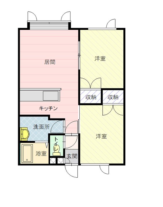 LEBEN6・5202の間取り