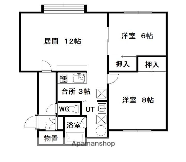 マルセラの間取り