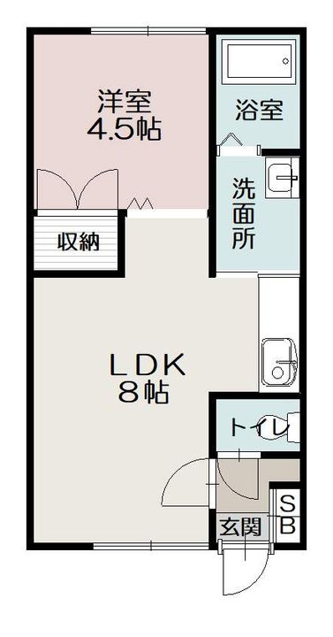 サニーサイド3.3203の間取り