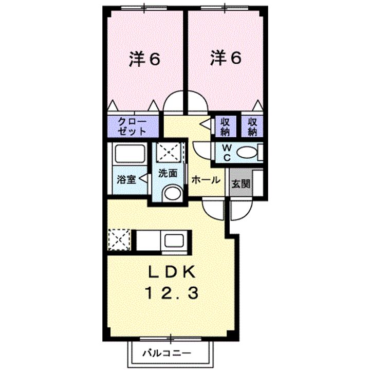 ドリームイースト77の間取り