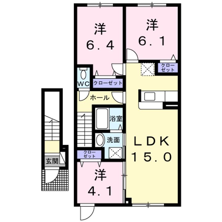 サニーパークⅡの間取り