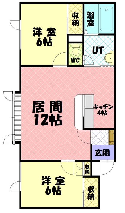カーサエクラン東光の間取り
