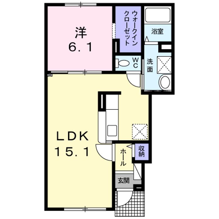 シャイニスターⅧの間取り