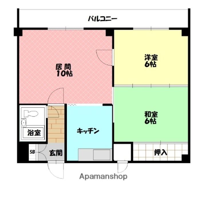 エーコー2条ビルの間取り