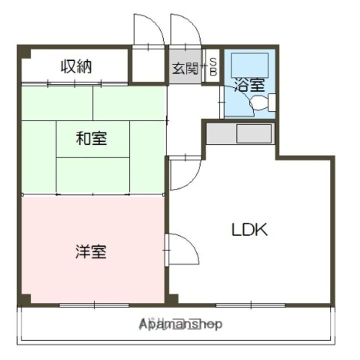 エーコー2条ビルの間取り