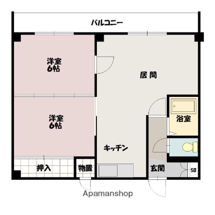 エーコー2条ビルの間取り