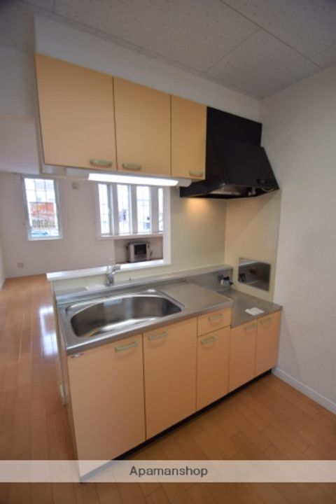 クローバーA棟のキッチン