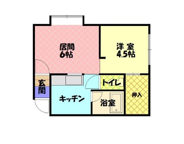 セゾン90の間取り