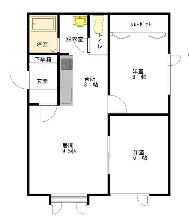 MS・LIEBREIZ102の間取り