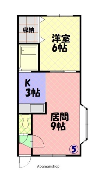 ウエストTの間取り