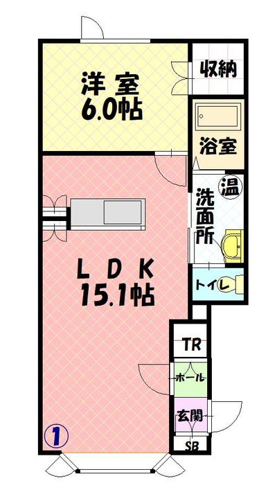ライフ2.13101の間取り