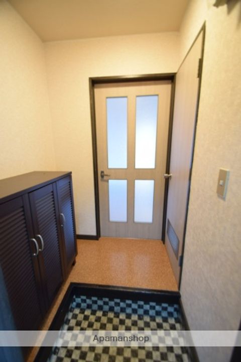 近永ハイツの玄関