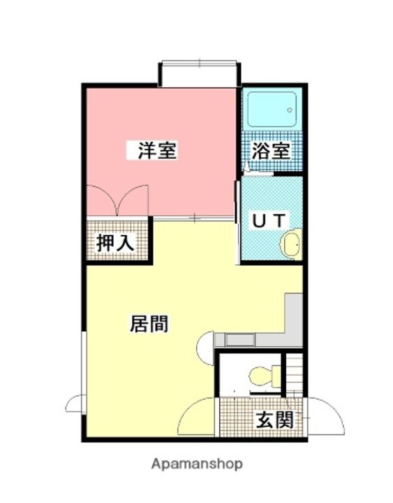 サイレンス2206Bの間取り
