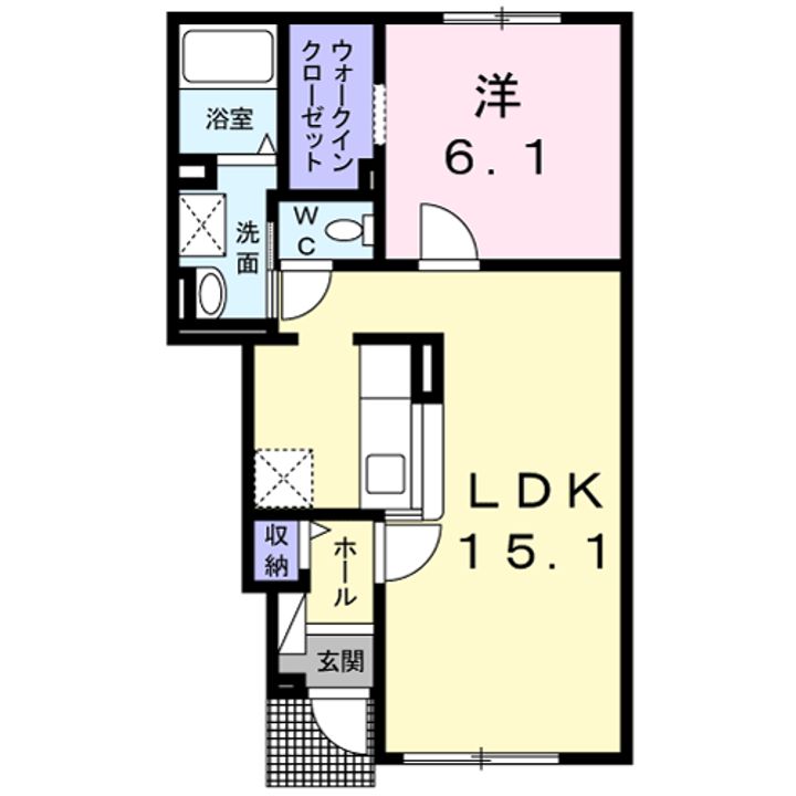 アルモニーの間取り