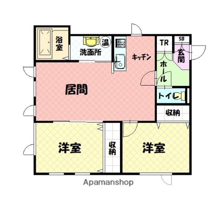 WINDAM Bの間取り