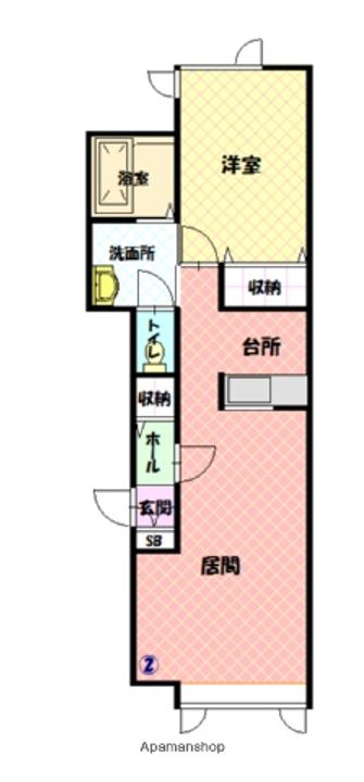ペシュールの間取り