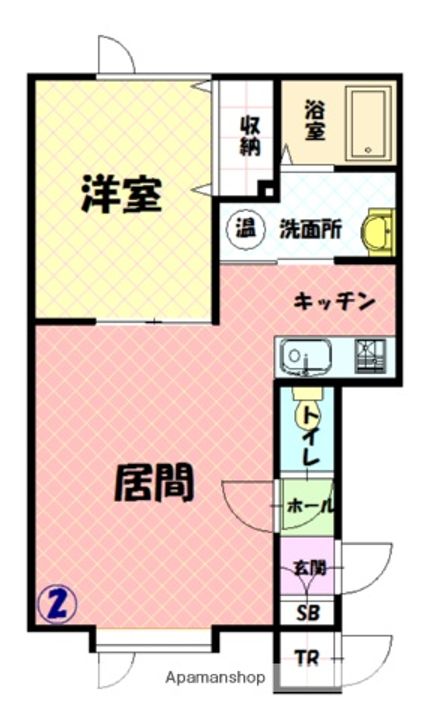 ゆかるⅡの間取り