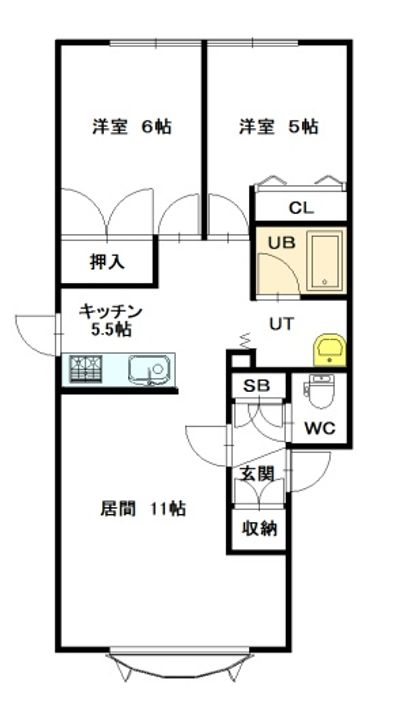 エステート237の間取り