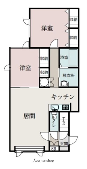 メゾンT&C B棟の間取り