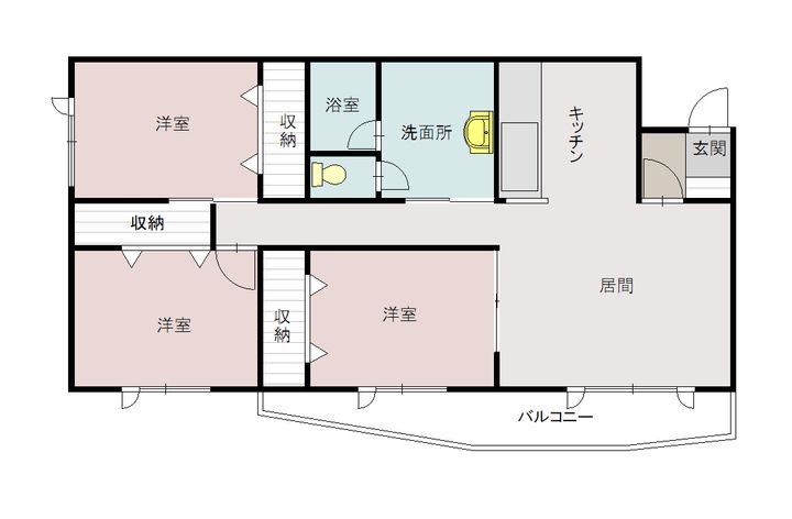 バードヒル237の間取り