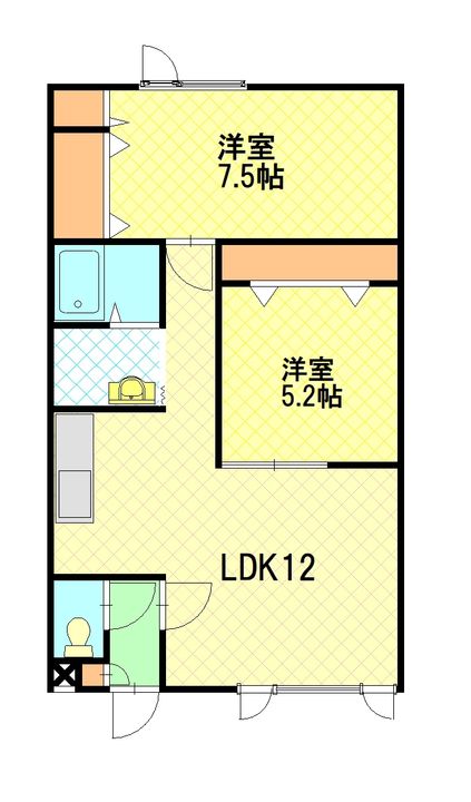 グレースフルひじり野の間取り