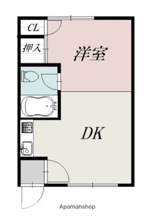ビブレ2条通の間取り