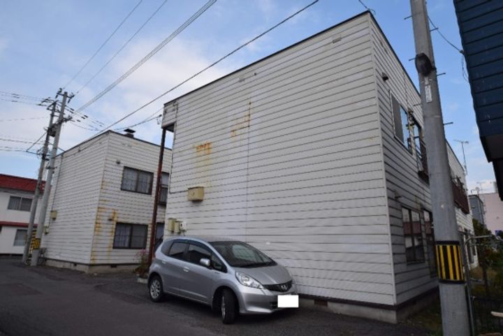 神楽コーポ島崎B棟の外観