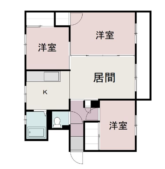 ヴィラナリー旭川 C棟の間取り