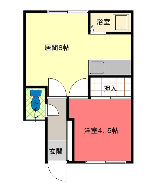 マイルーム5・3204の間取り