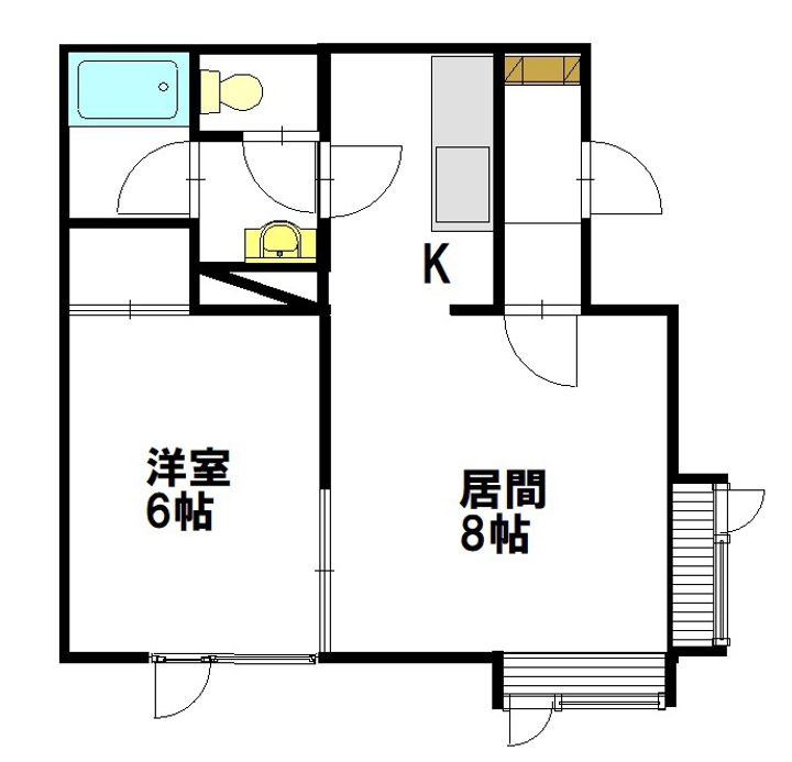 キャメロン1・2の間取り